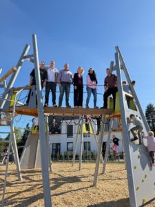 Spielplatzeröffnung im Schausterskamp