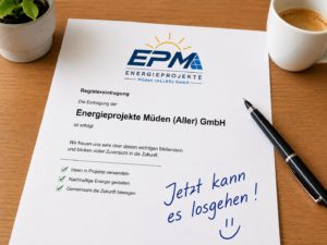 Jetzt kann es los gehen!